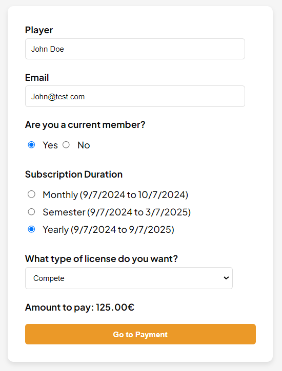 User View